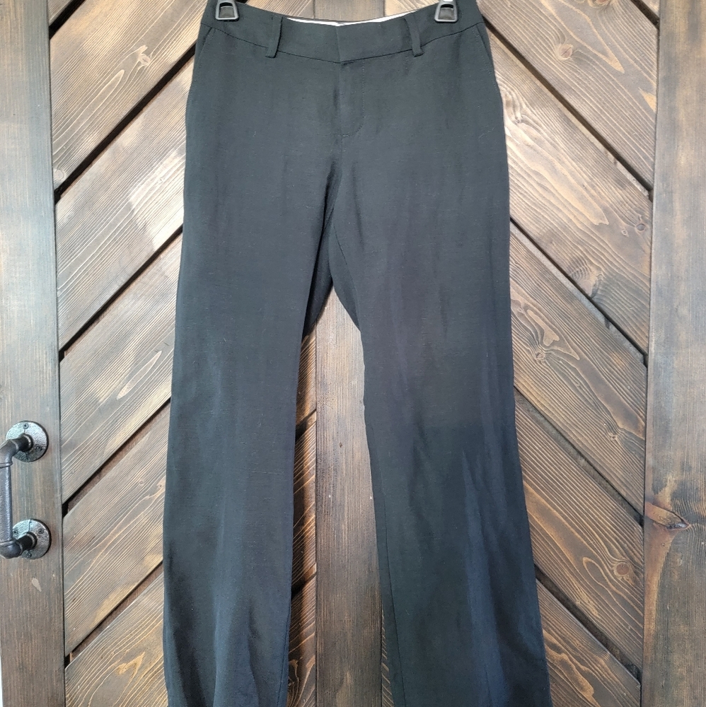 Banana Republic Black linen pants 00P